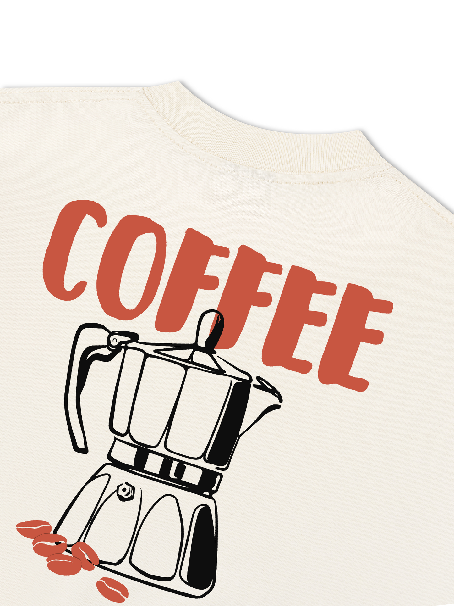 Áo Thun Relaxed Fit Coffee Makes Ordinary Day Feel Special