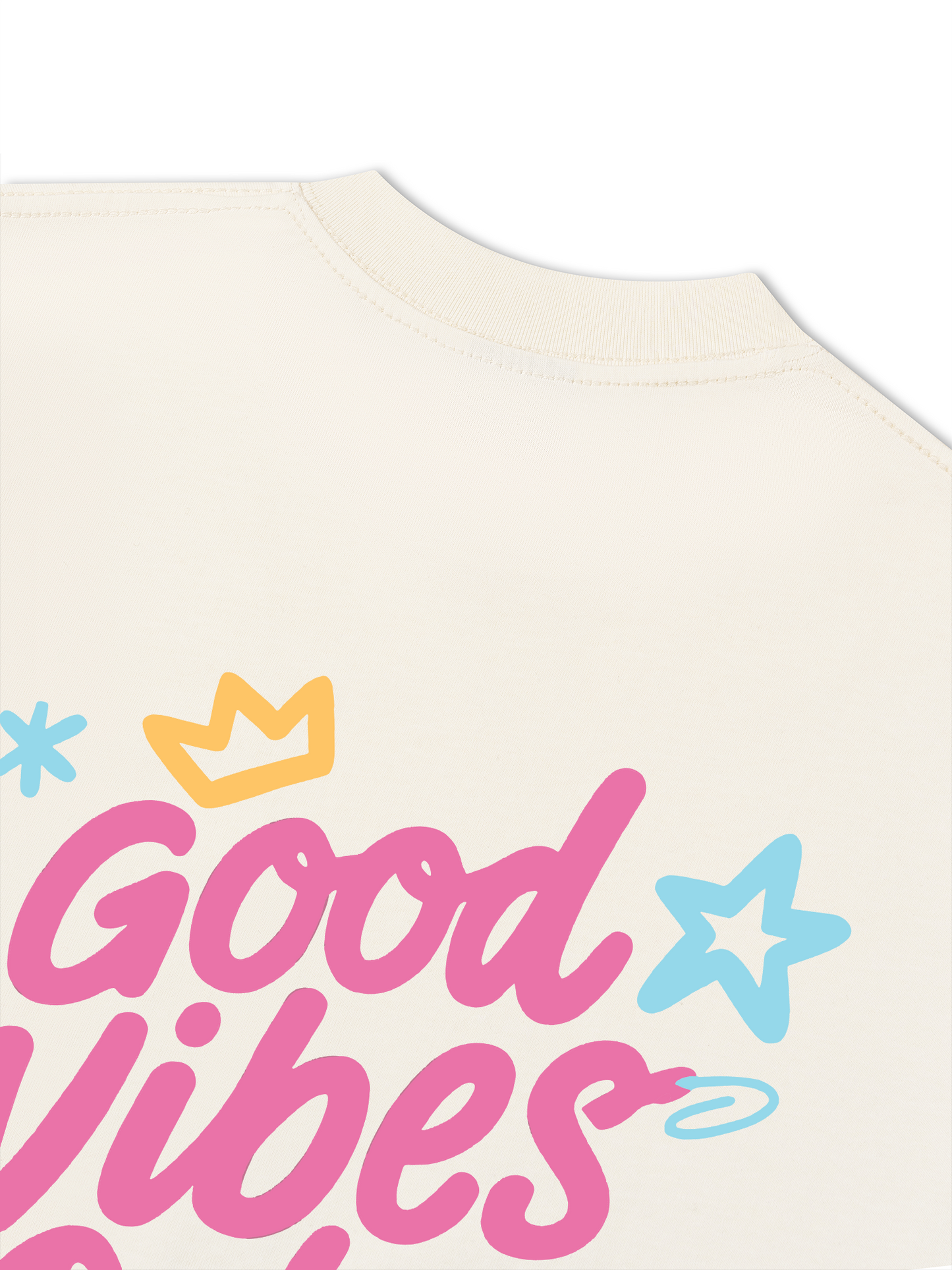 Áo Thun Relaxed Fit Good Vibes Only