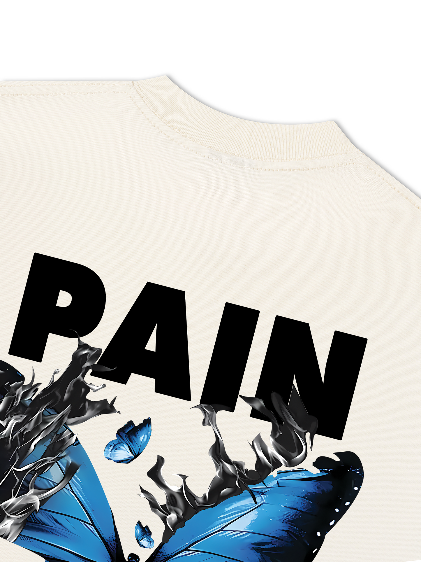 Áo Thun Relaxed Fit Pain Butturfly
