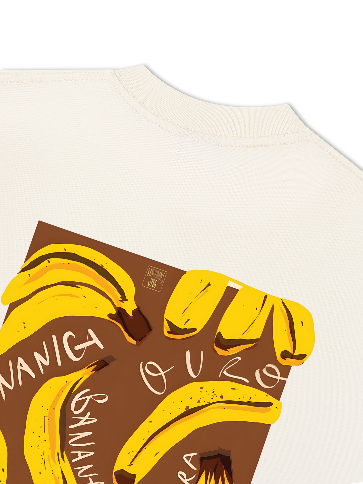 Áo Thun Relaxed Fit Summer Vibes Banana Chocolate