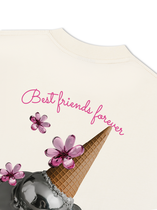 Áo Thun Relaxed Fit Best Friends Forever