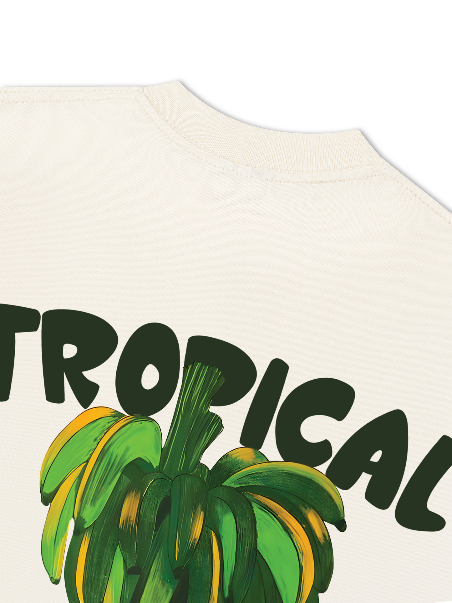 Áo Thun Relaxed Fit Summer Vibes Green Banana