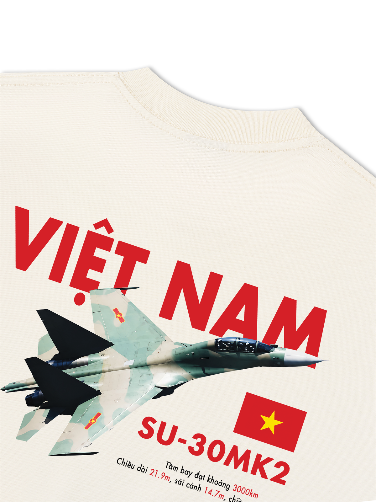 Áo Thun Relaxed Fit Việt Nam SU-30MK2