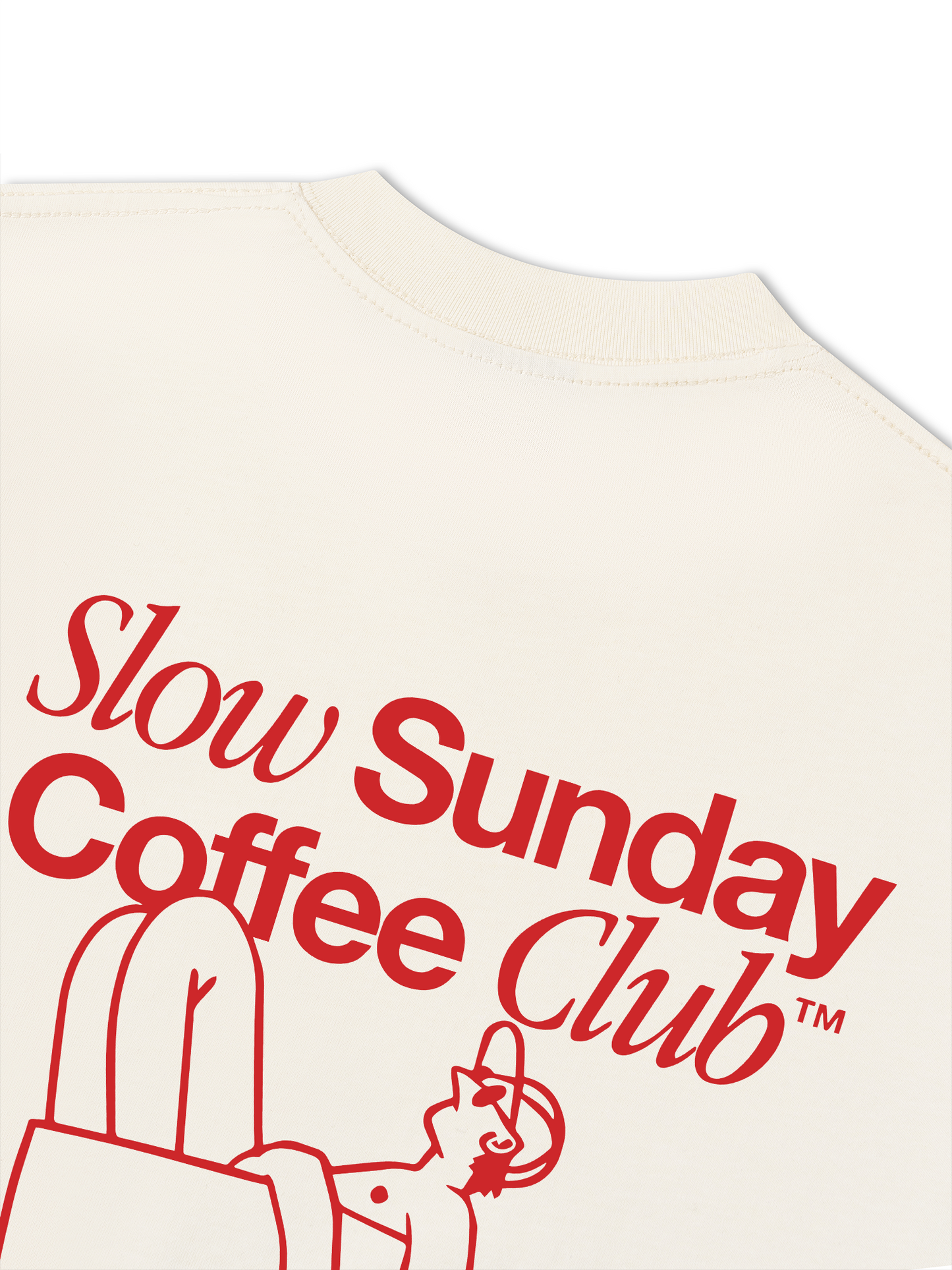 Áo Thun Relaxed Fit Slow Sunday Coffee Club