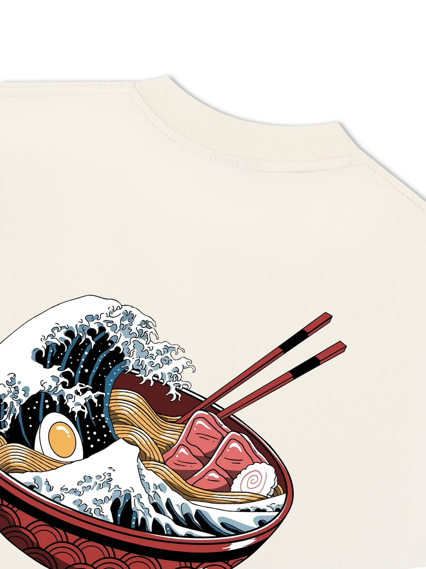 Áo Thun Relaxed Fit Ramen Wave
