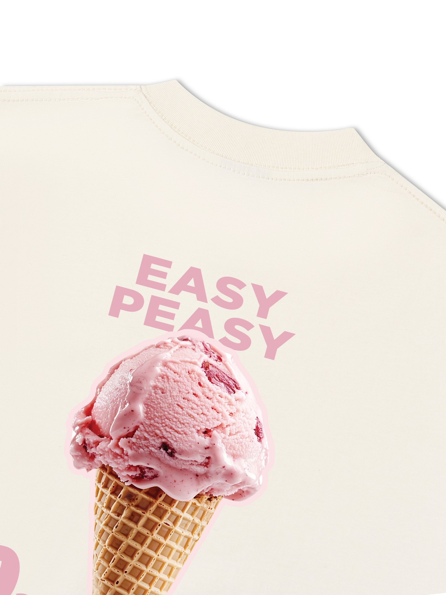 Áo Thun Relaxed Fit Easy Peasy Sweet & Breezy