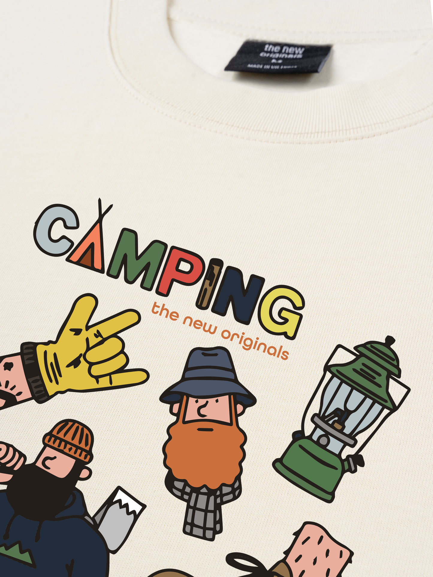 Áo Thun Relaxed Fit Camping