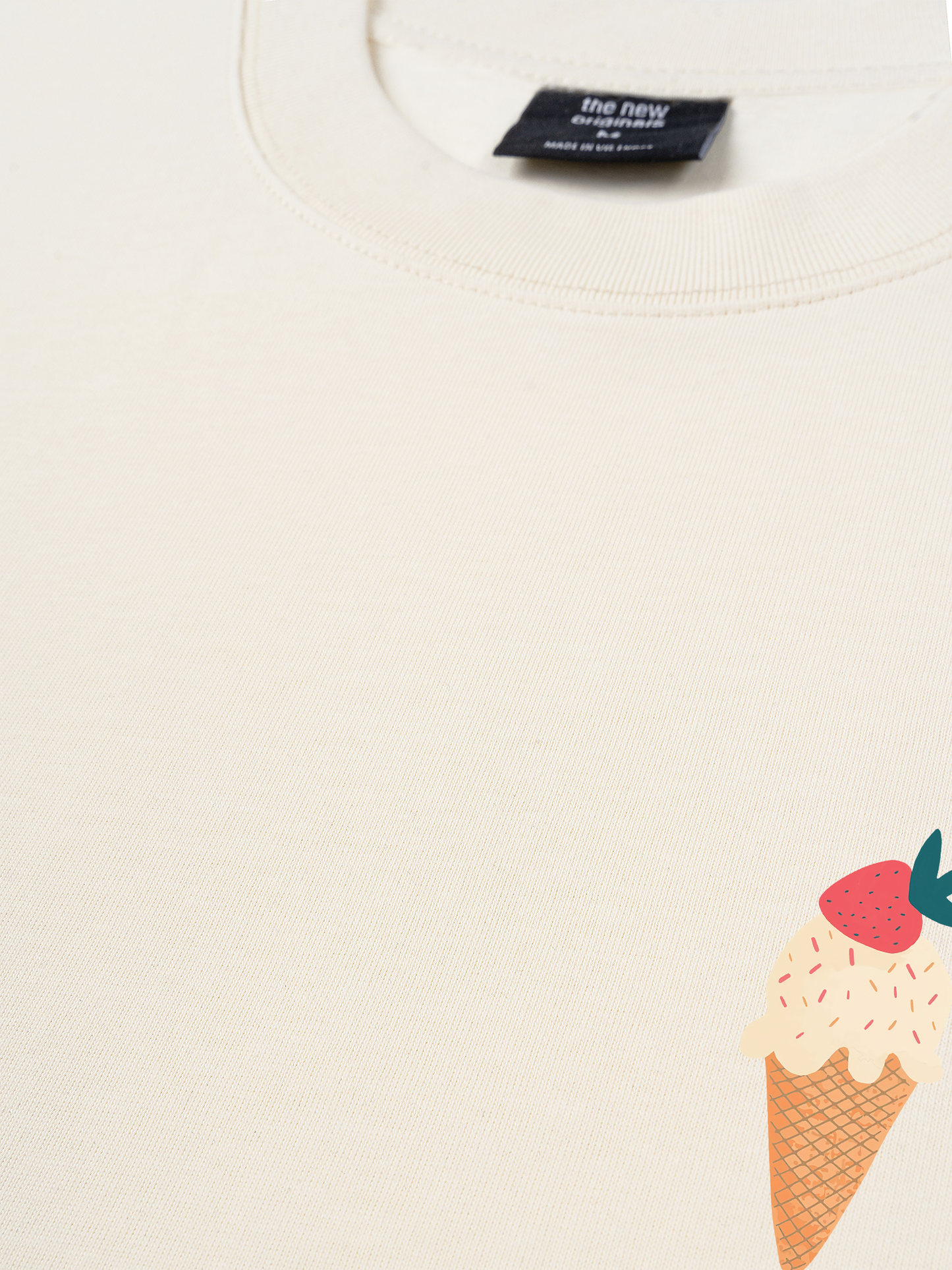 Áo Thun Relaxed Fit Sweetie Ice Cream