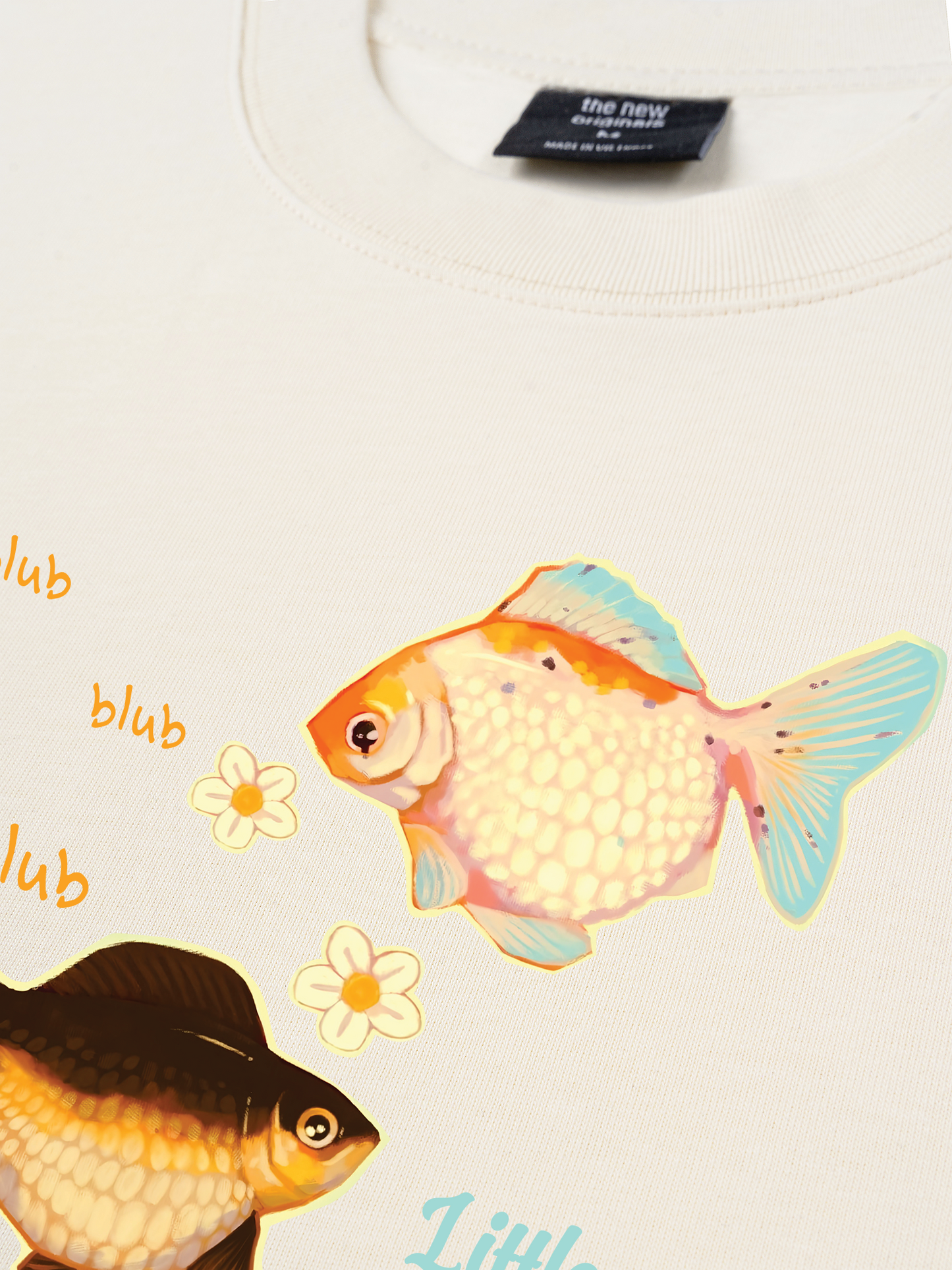 Áo Thun Relaxed Fit Little Goldfish