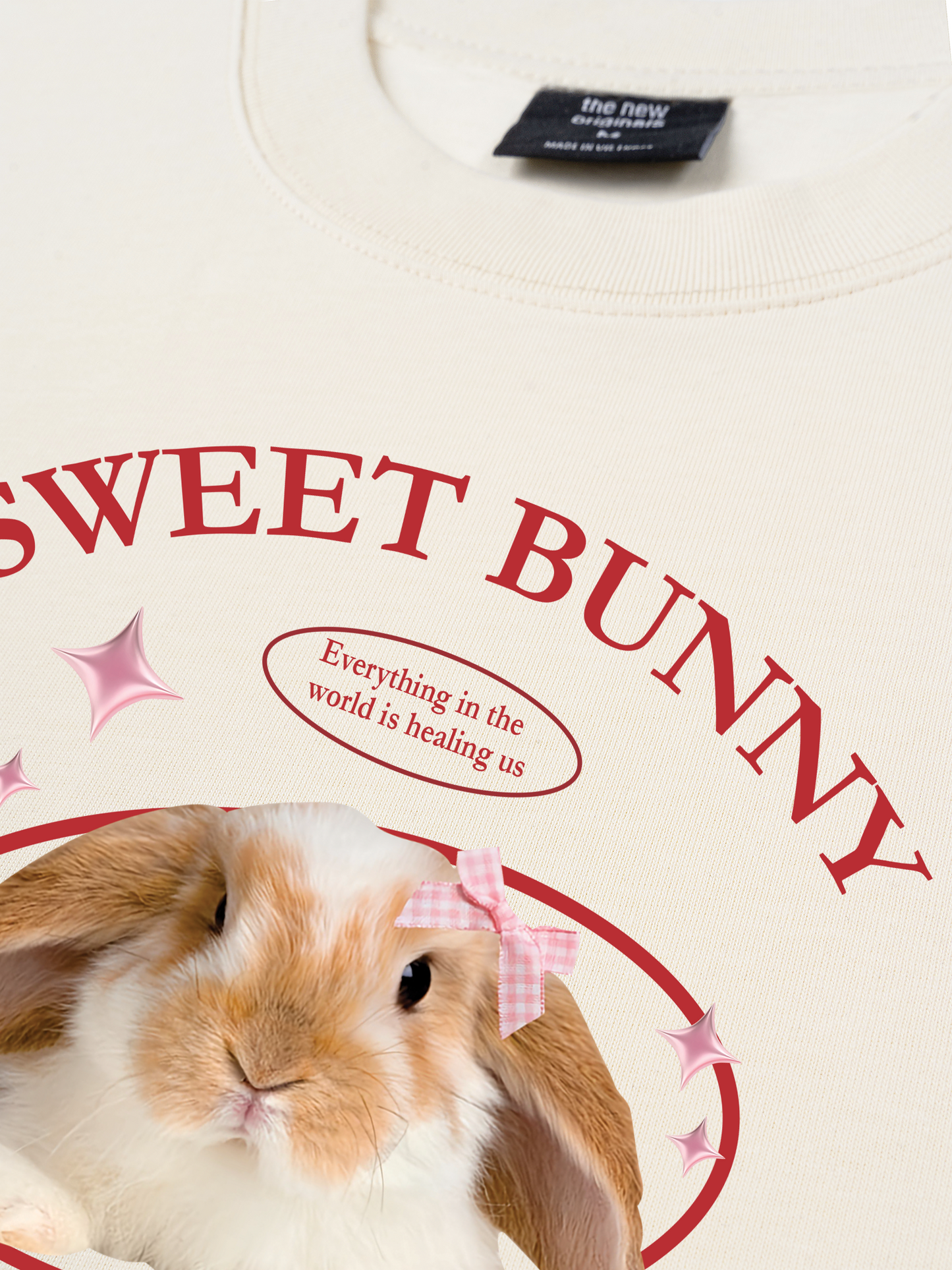 Áo Thun Relaxed Fit Sweet Bunny