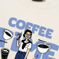 Áo Thun Relaxed Fit Coffee Time