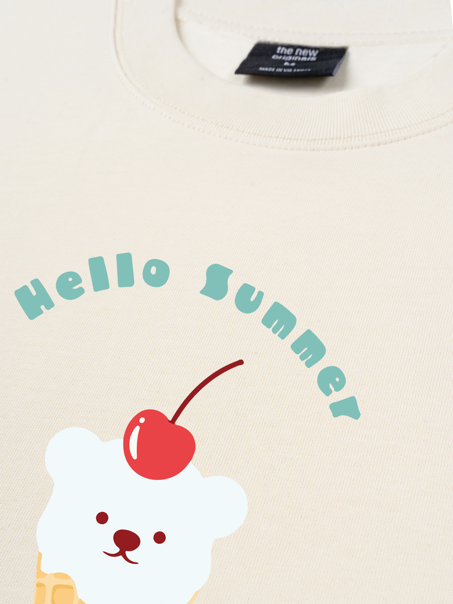 Áo Thun Relaxed Fit Hello Summer