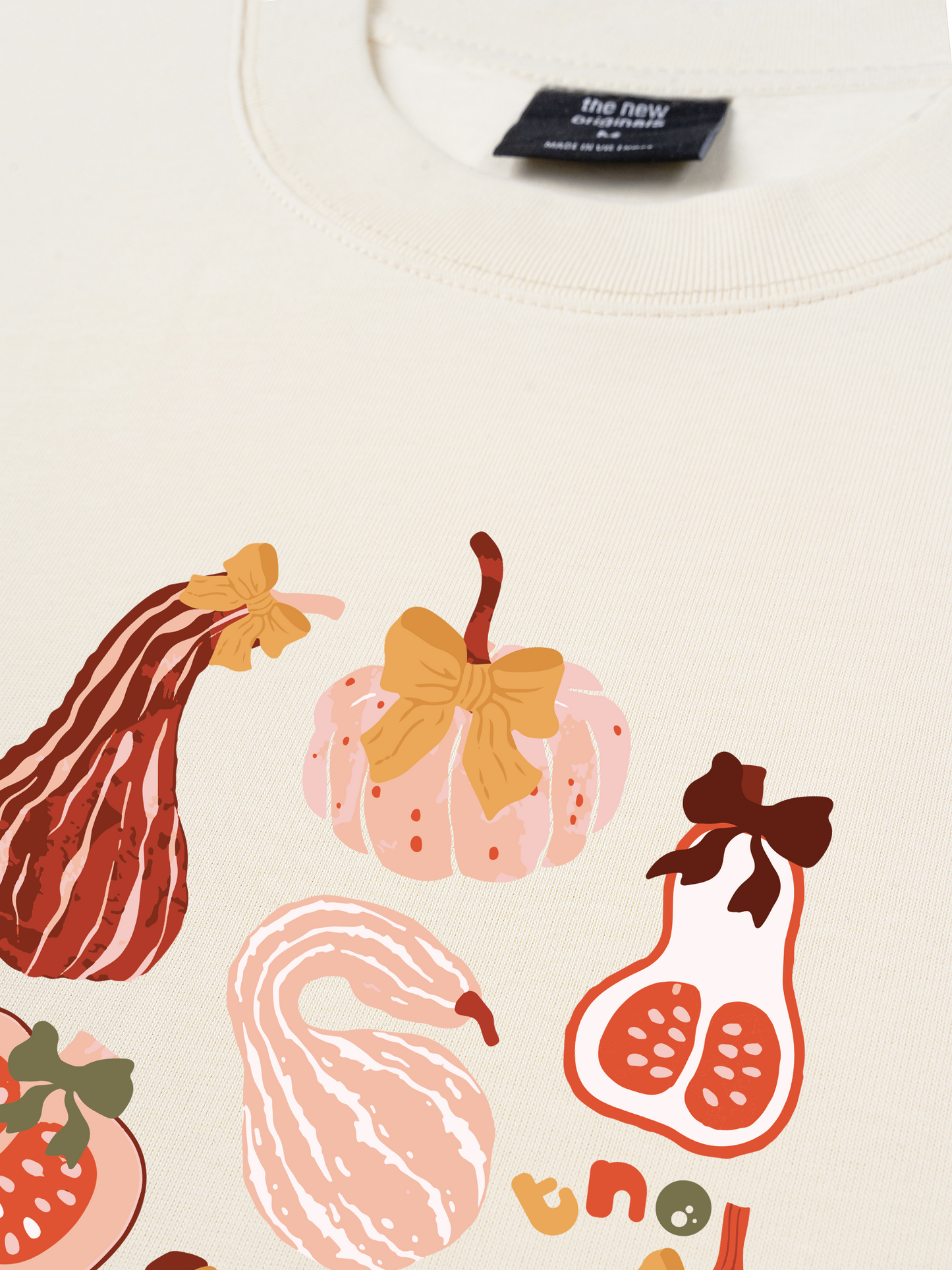 Áo Thun Relaxed Fit Autumn Vibes Pumpkin Season