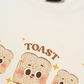 Áo Thun Relaxed Fit Sweet Pastry Toast