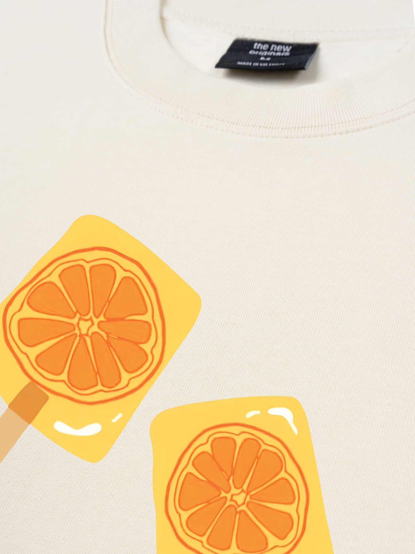 Áo Thun Relaxed Fit Orange Ice