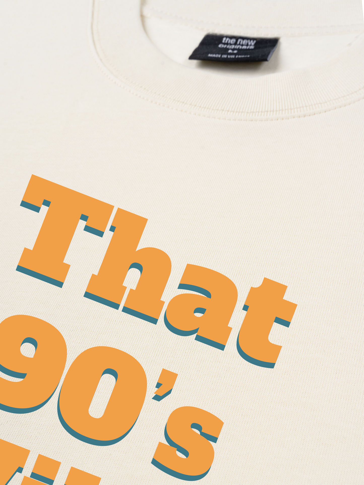 Áo Thun Relaxed Fit That 90's Vibes