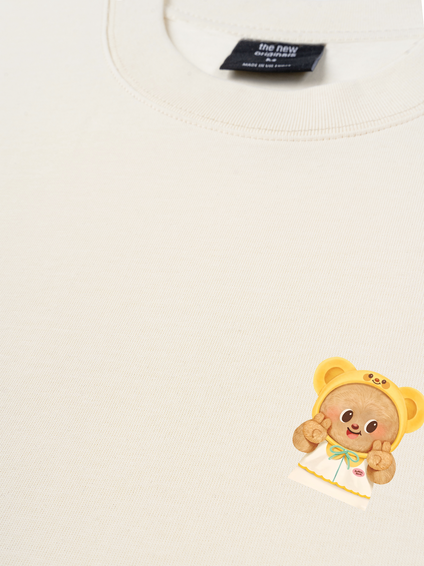 Áo Thun Relaxed Fit Cute Bear