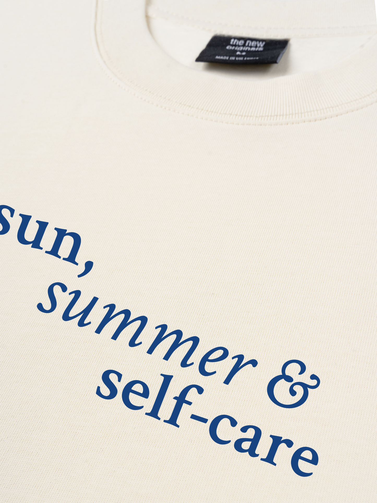 Áo Thun Relaxed Fit Sun Summer & Self Care