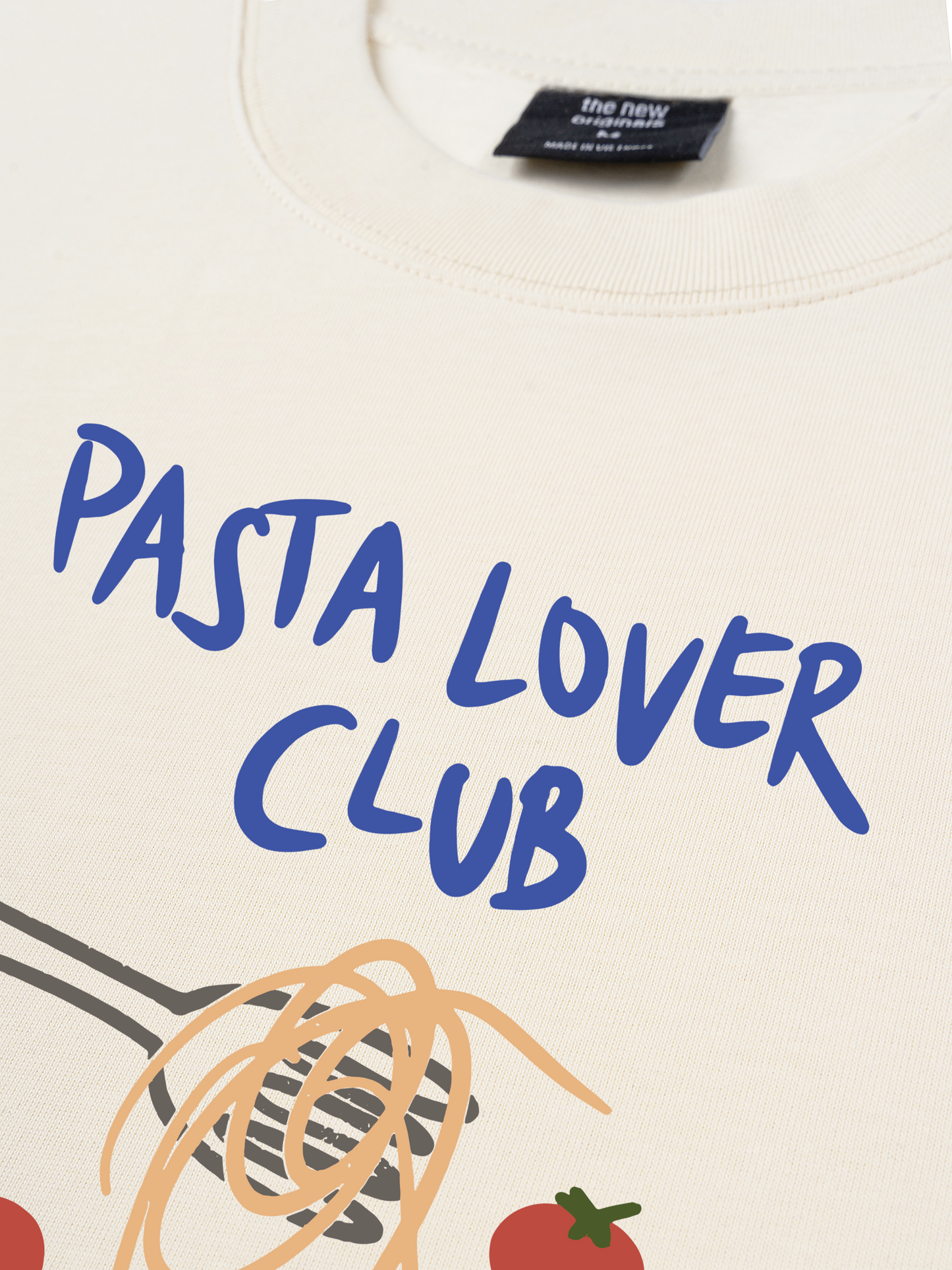 Áo Thun Relaxed Fit Pasta Lover Club