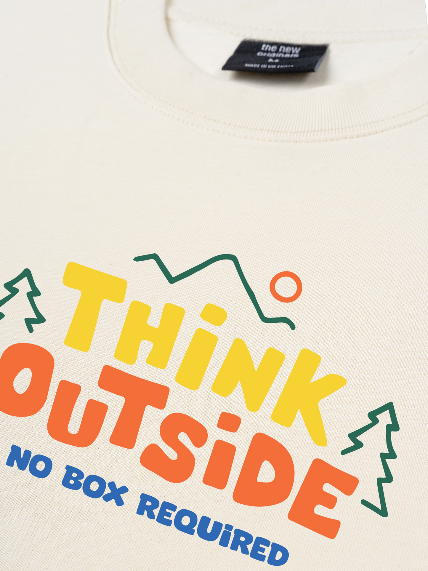 Áo Thun Relaxed Fit Think Outside