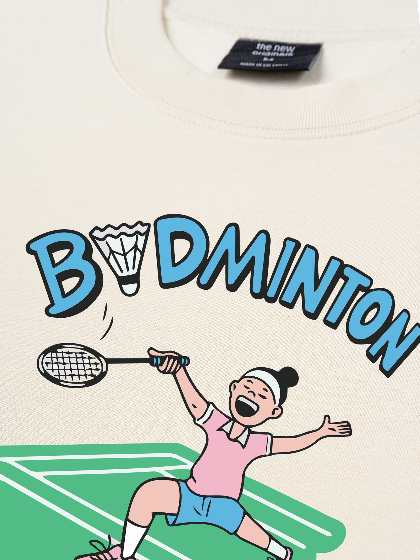 Áo Thun Relaxed Fit Badminton