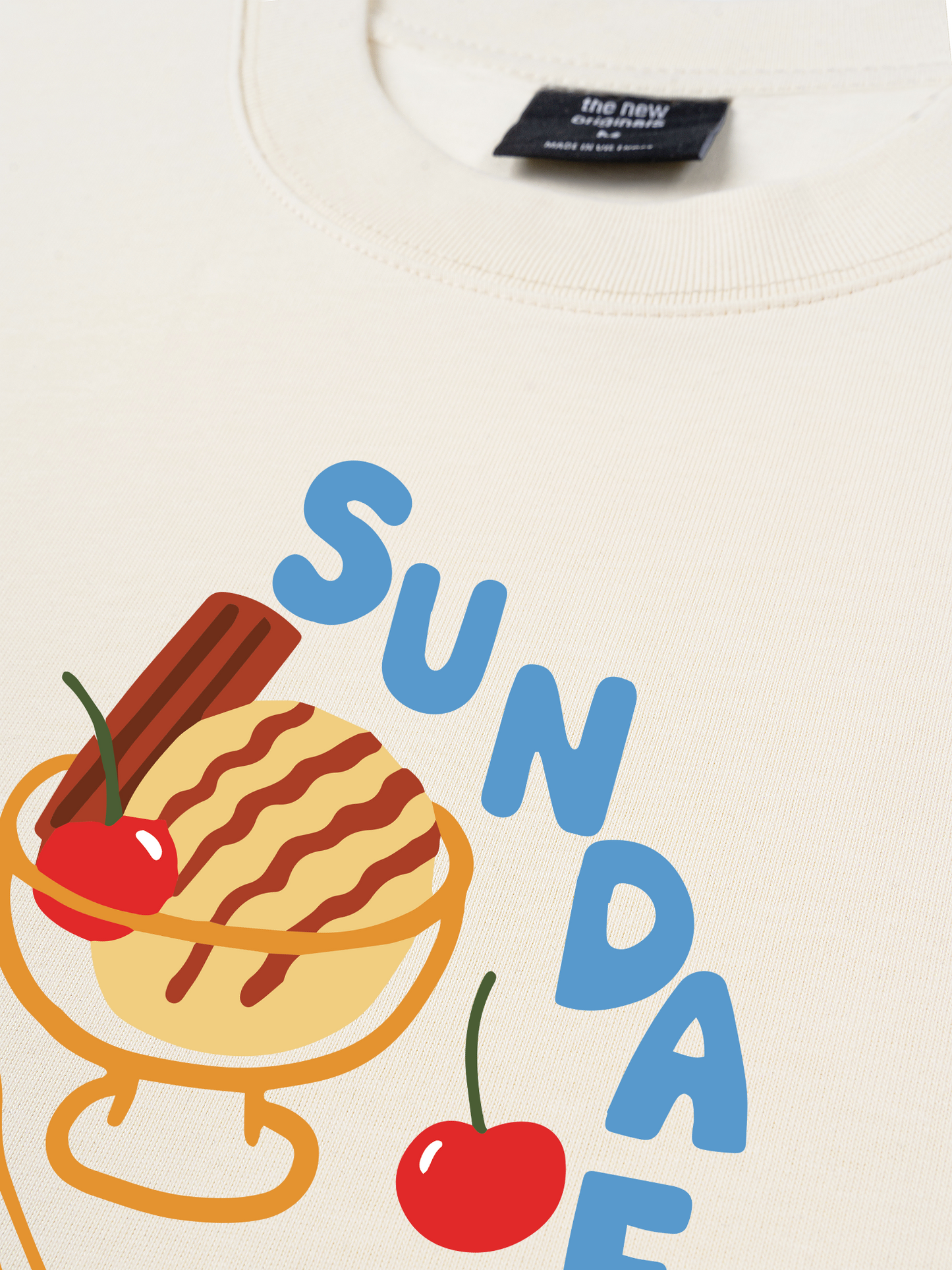 Áo Thun Relaxed Fit Sundae