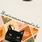 Áo Thun Relaxed Fit Autumn Vibes A Cat