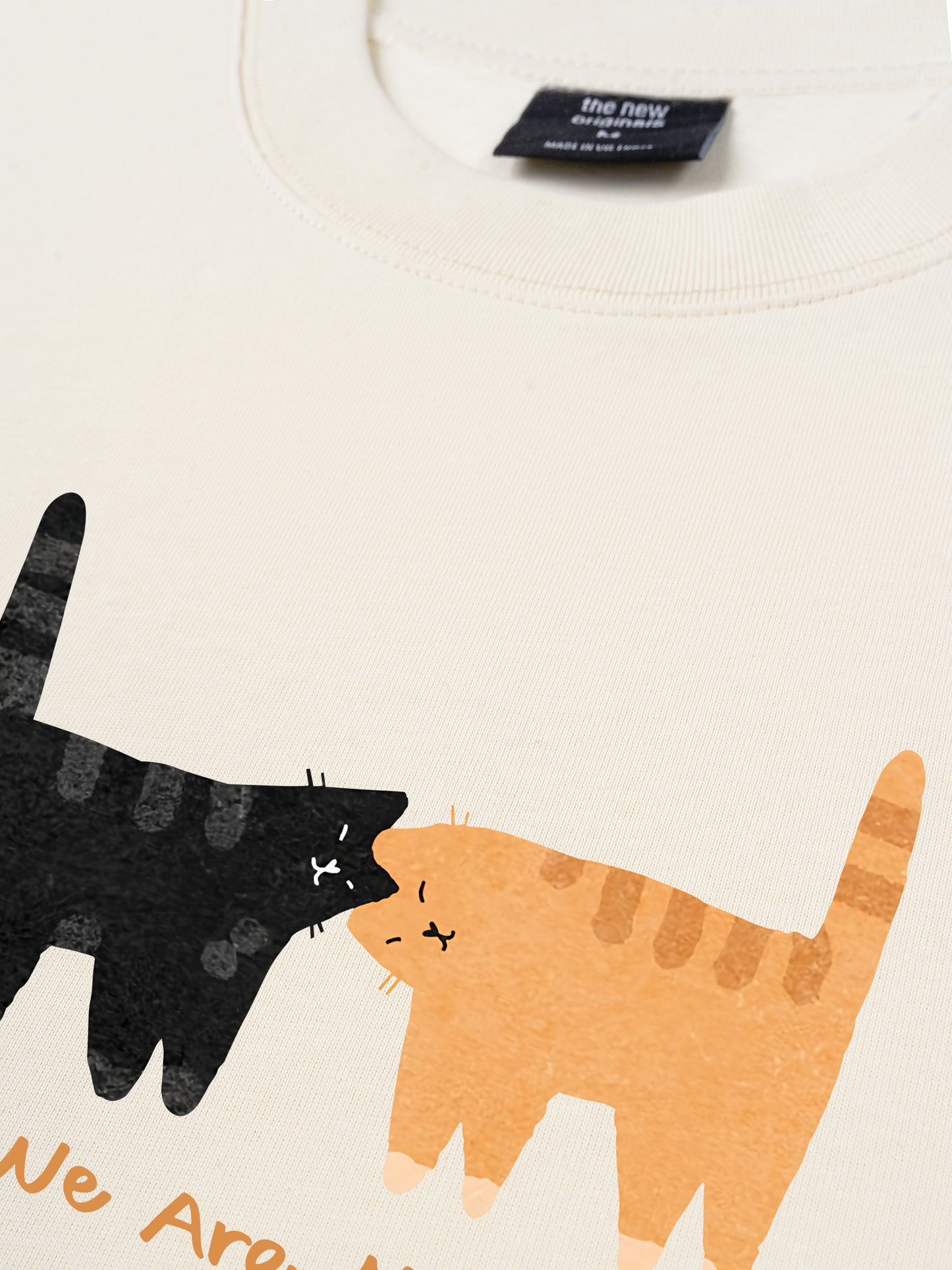 Áo Thun Relaxed Fit We Are Meow