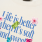 Áo Thun Relaxed Fit  Soft and Sweet