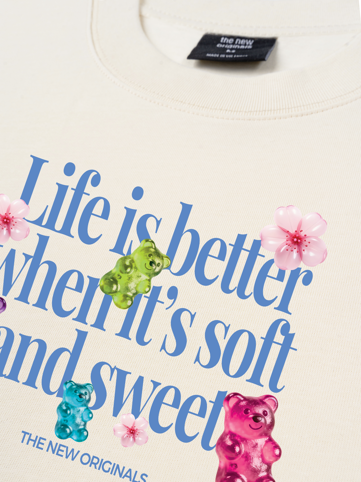 Áo Thun Relaxed Fit  Soft and Sweet