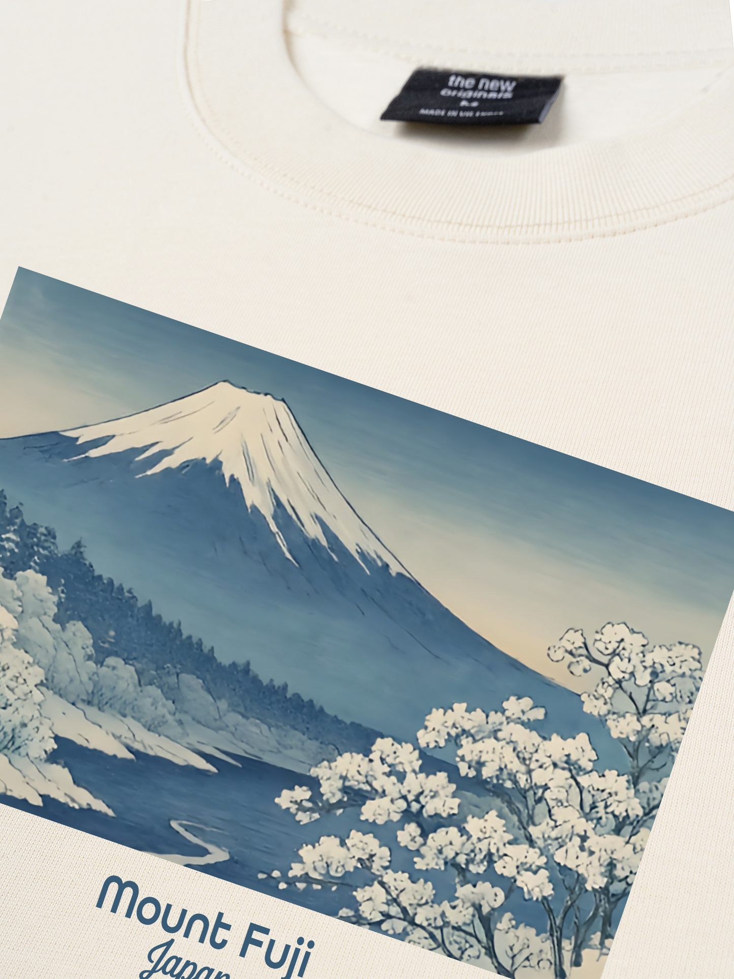 Áo Thun Relaxed Fit Mount Fuji