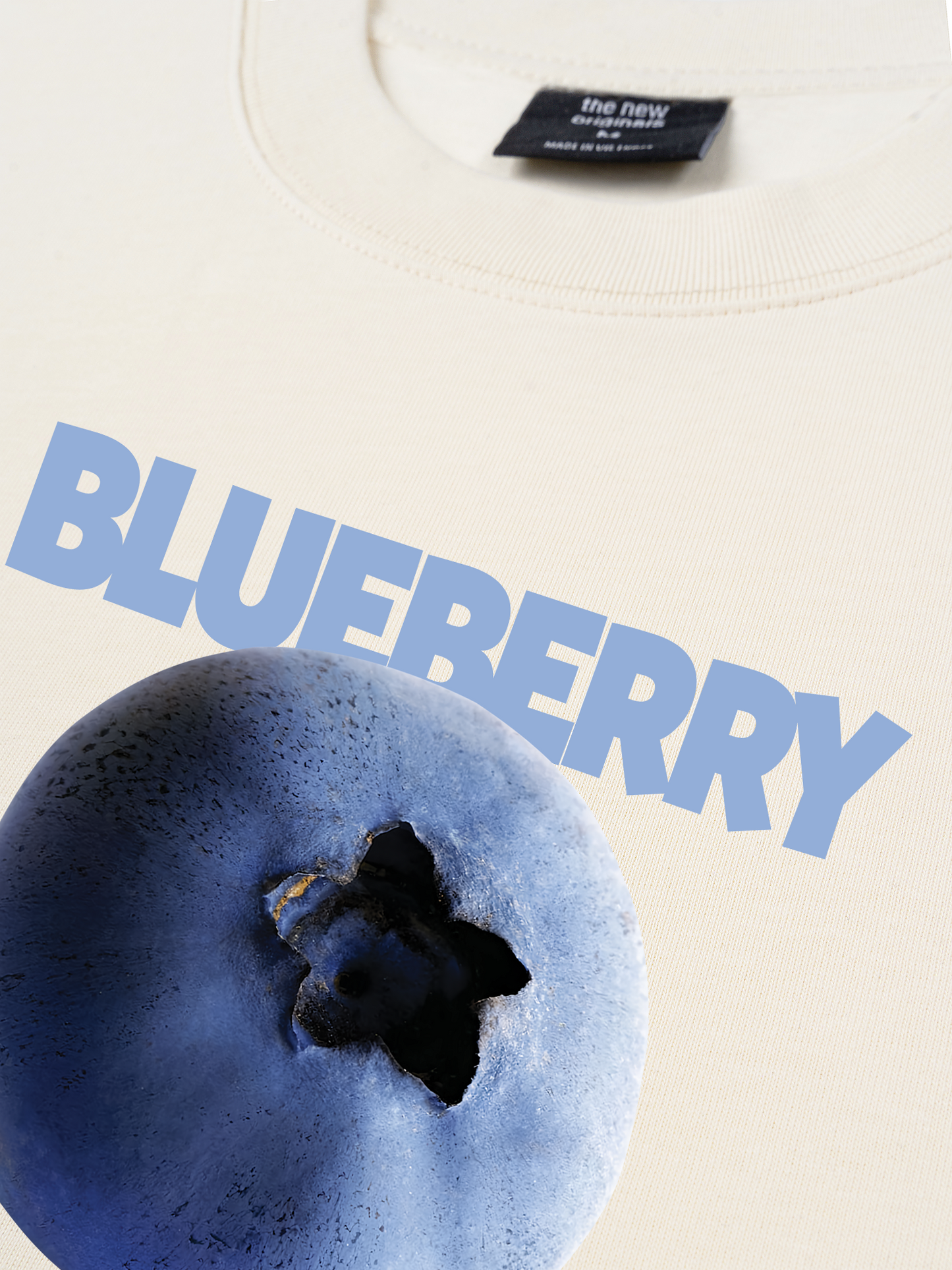 Áo Thun Relaxed Fit Blueberry Moment