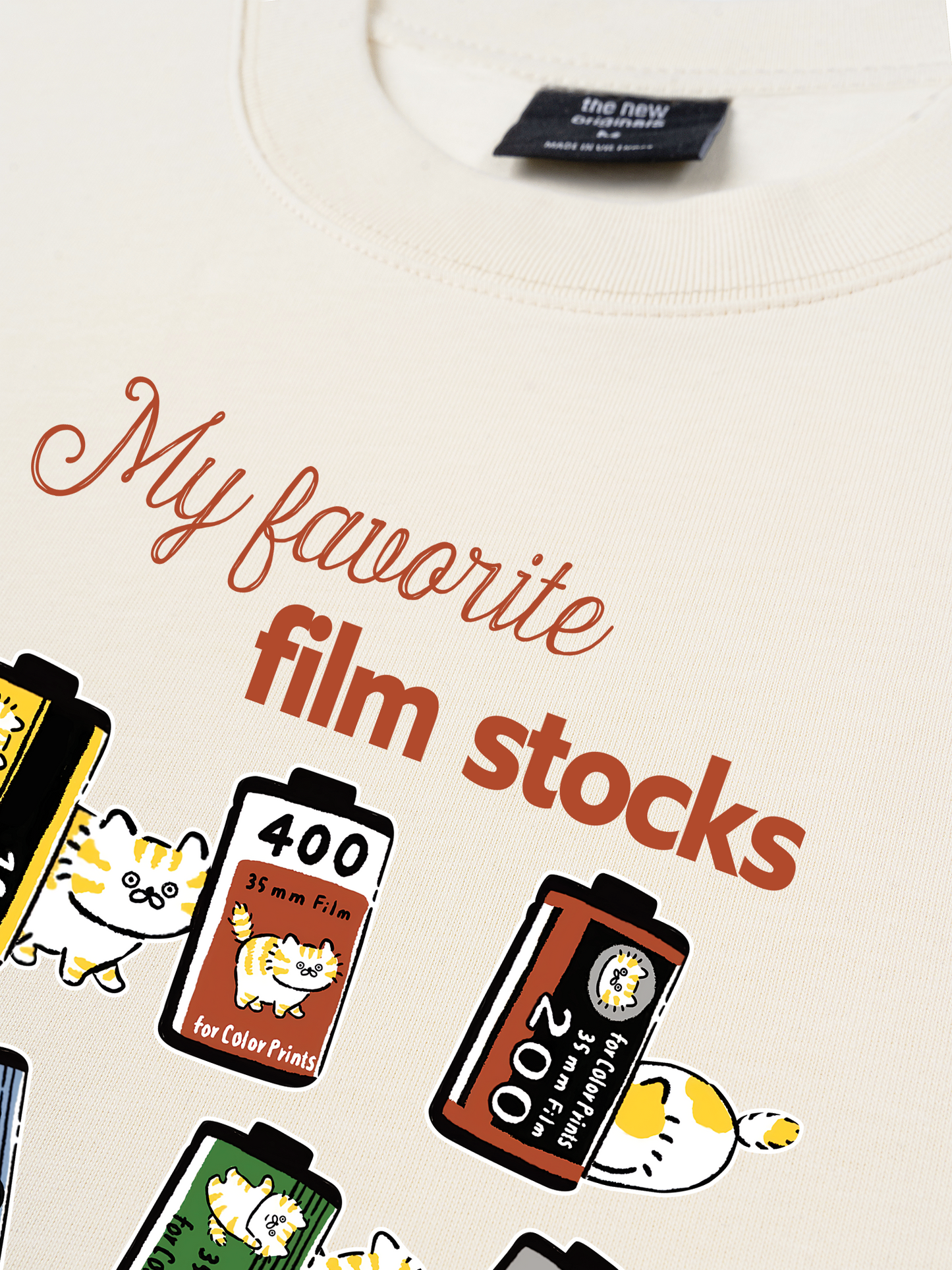 Áo Thun Relaxed Fit My Favorite Film Stocks