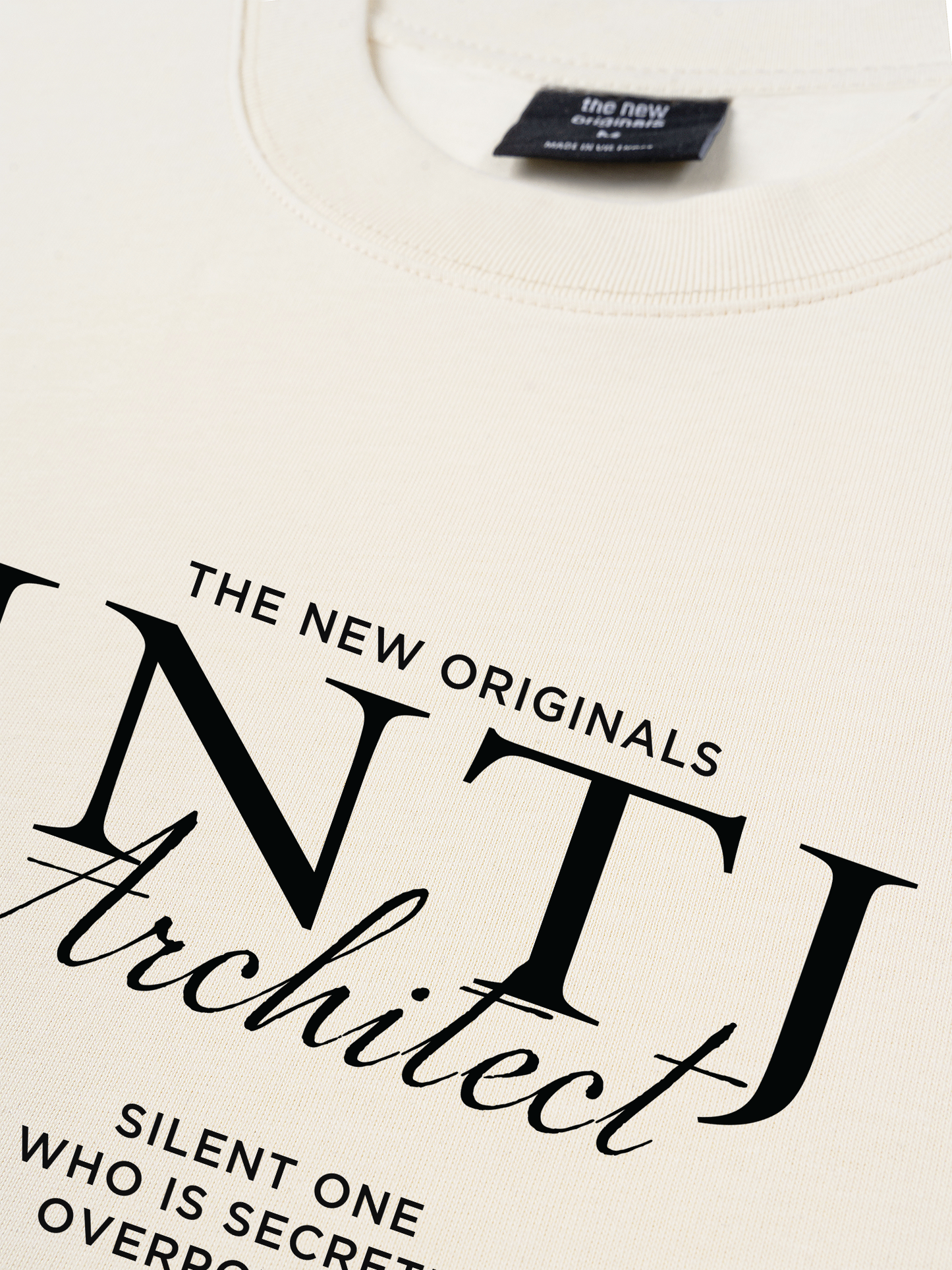 Áo Thun Relaxed Fit INTJ - MBTI