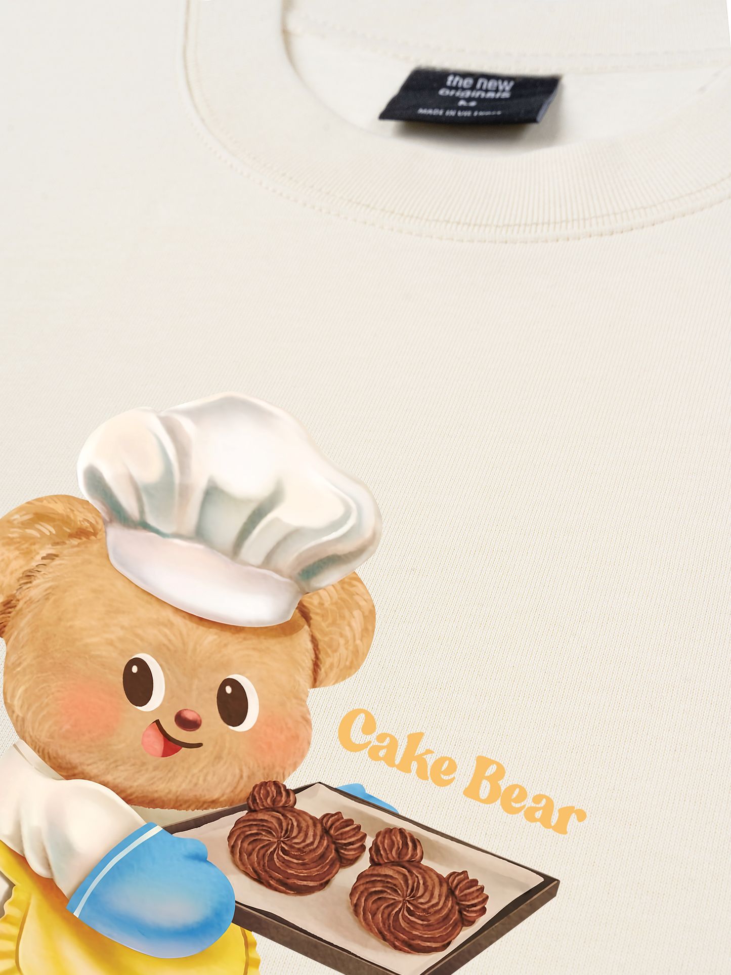 Áo Thun Relaxed Fit Cake Bear