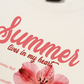 Áo Thun Relaxed Fit Summer Lives In My Heart