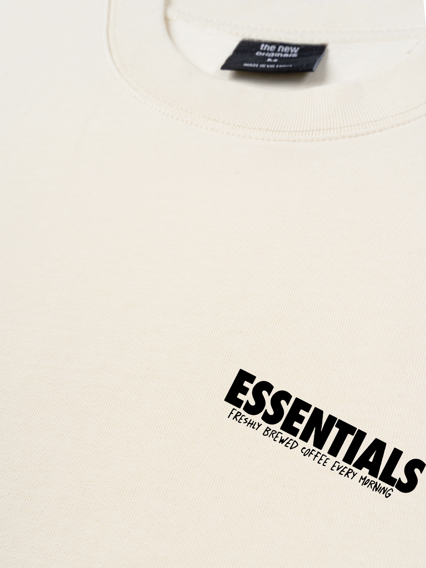 Áo Thun Relaxed Fit Essentials Coffee Every Morning