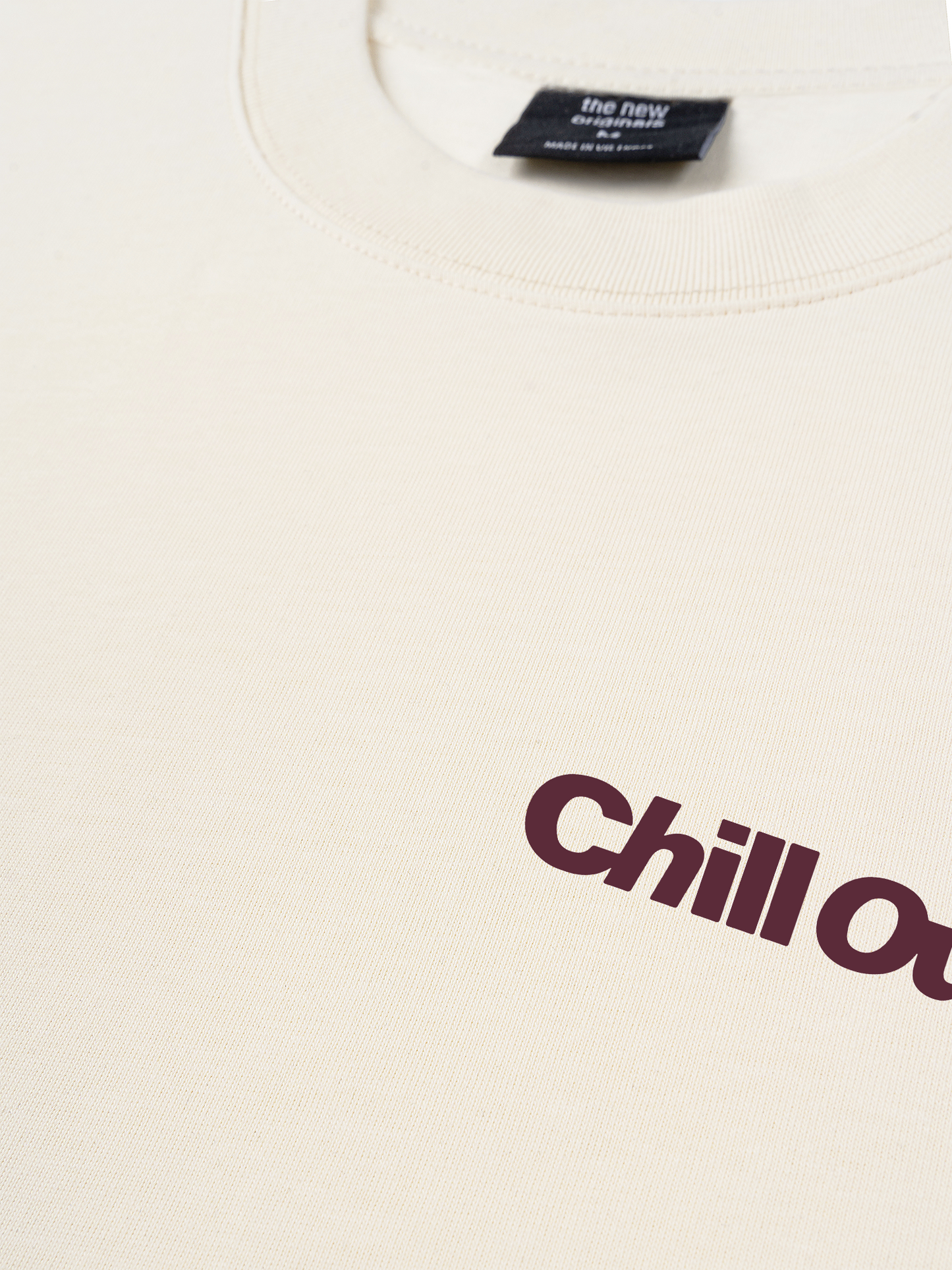 Áo Thun Relaxed Fit Do Not Forget To Chill Out