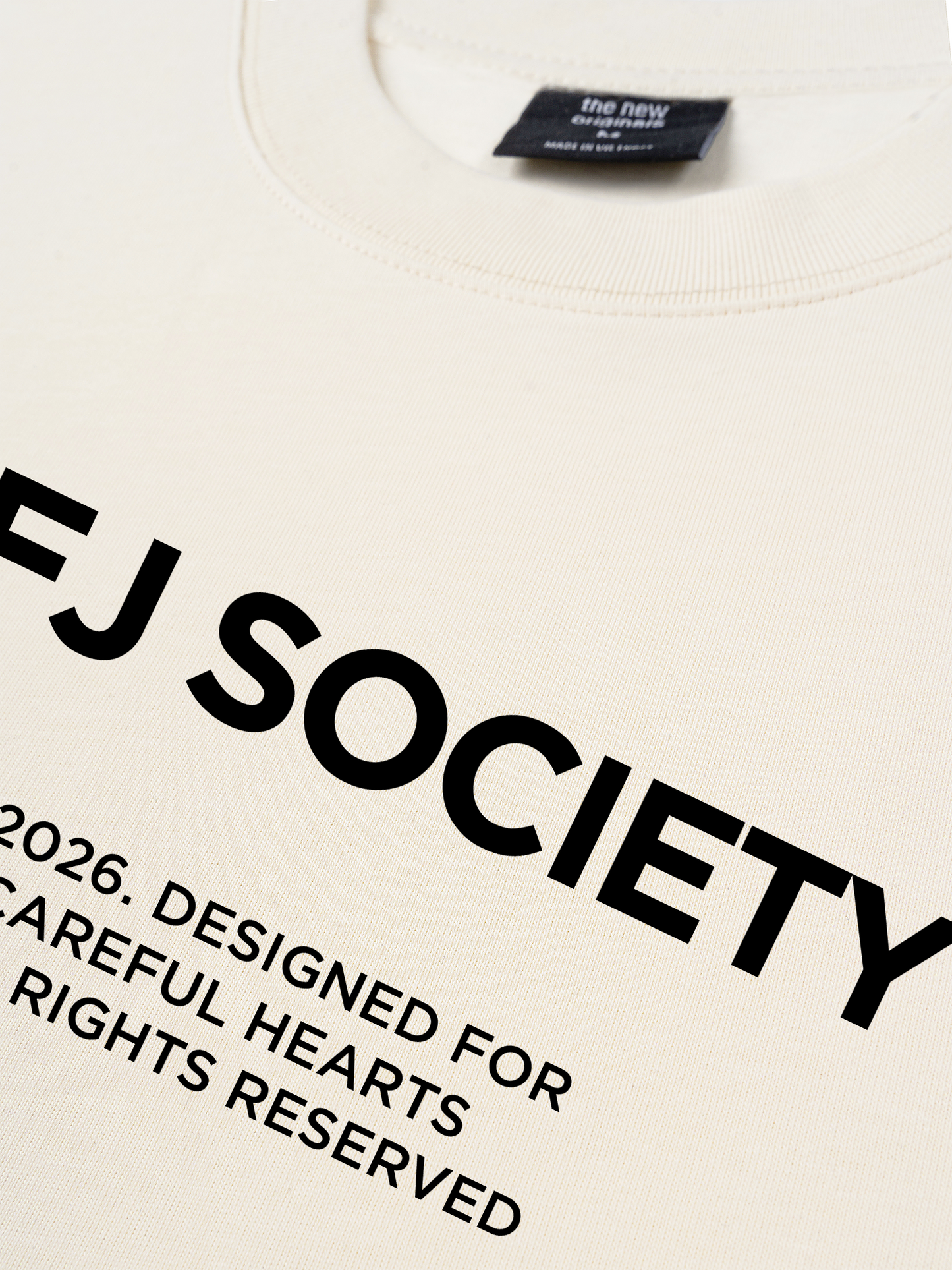 Áo Thun Relaxed Fit ISFJ Society