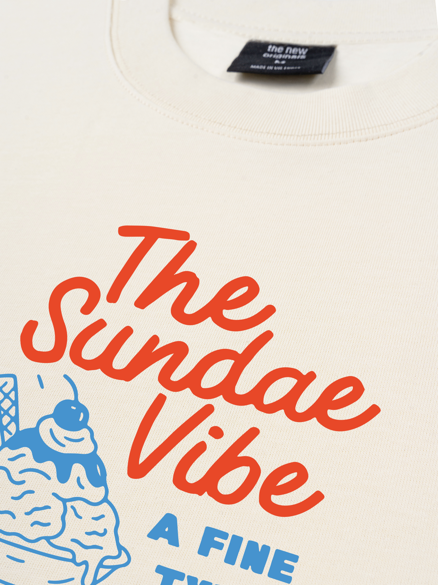 Áo Thun Relaxed Fit The Sundae Vibe