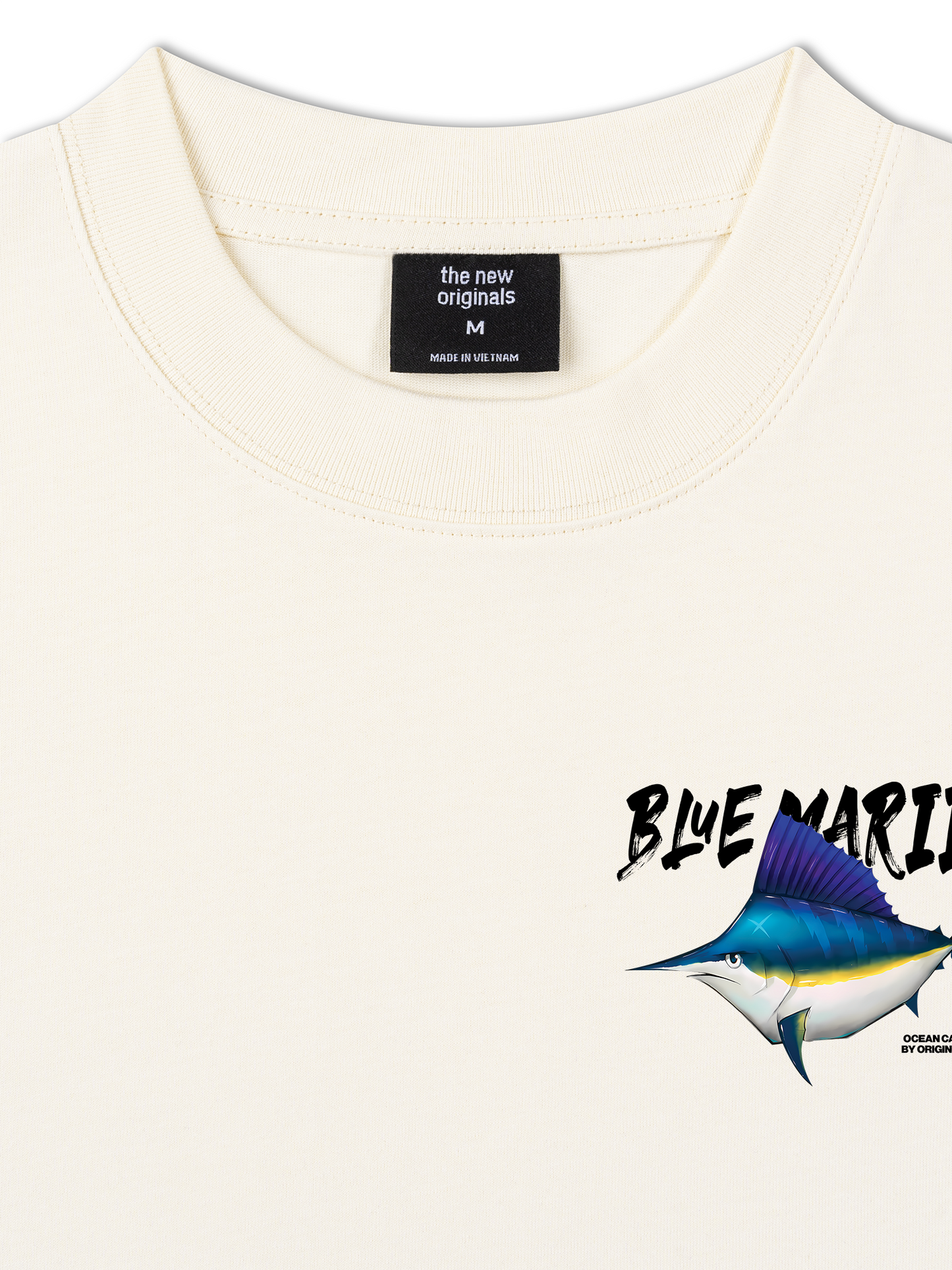 Áo Thun Relaxed Fit Ocean Blue Mariin