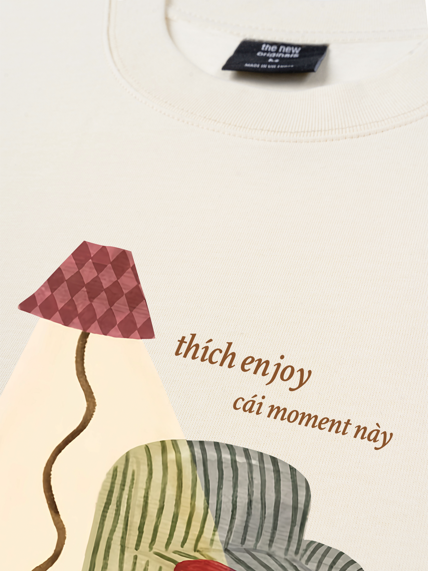 Áo Thun Relaxed Fit Thích Enjoy Cái Moment Này