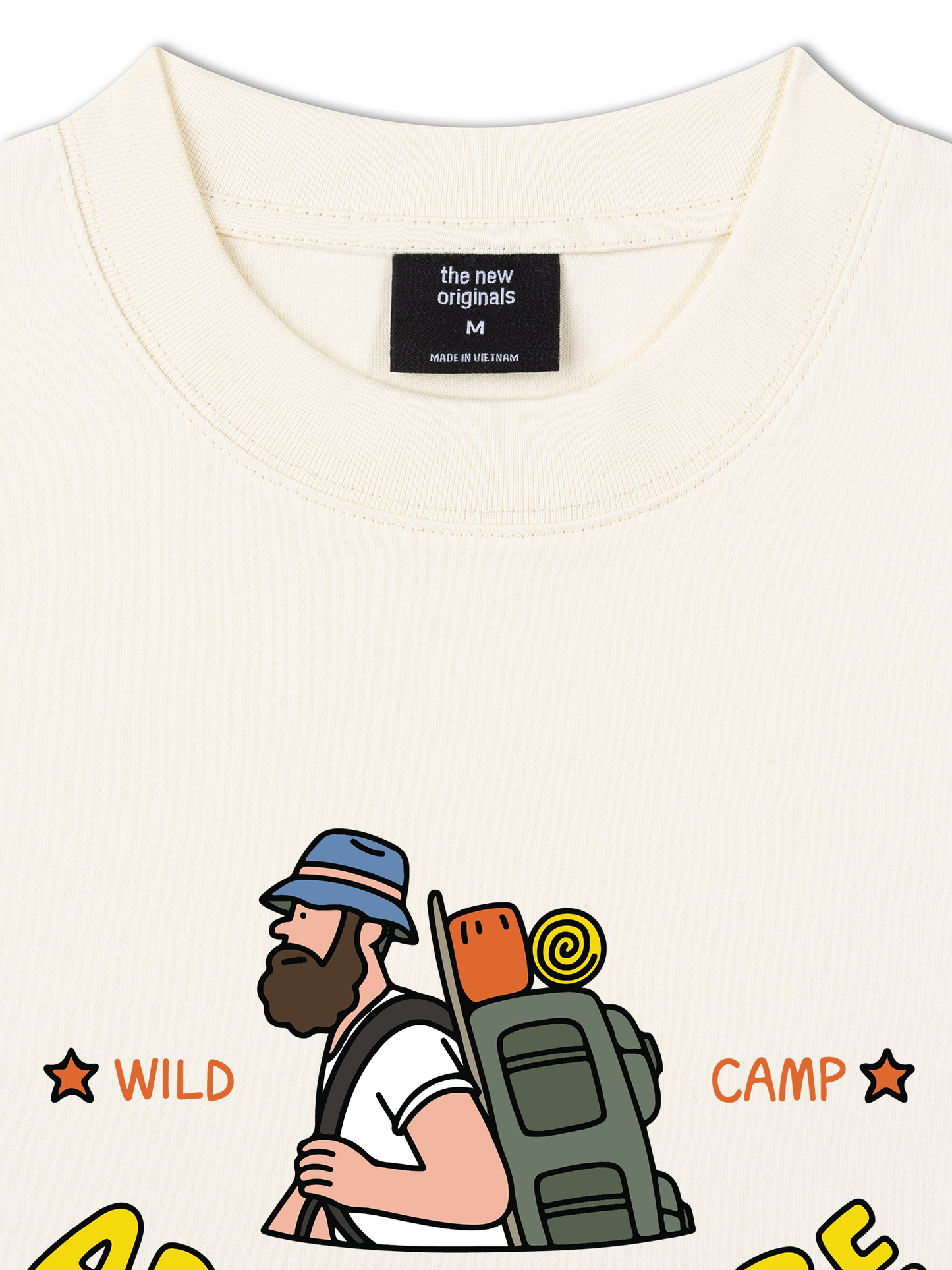 Áo Thun Relaxed Fit Adventure Wild Camp