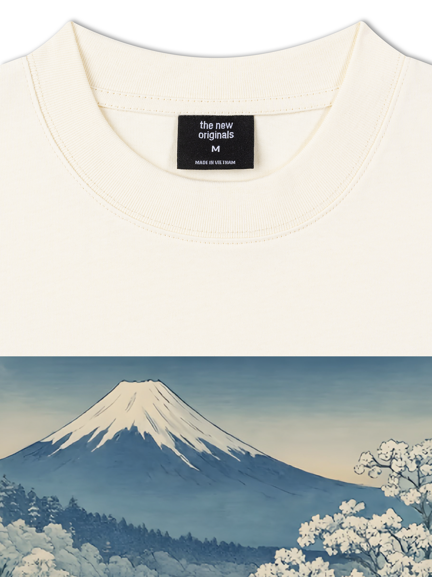 Áo Thun Relaxed Fit Mount Fuji