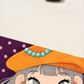 Áo Thun Relaxed Fit Orange Daydream Girl