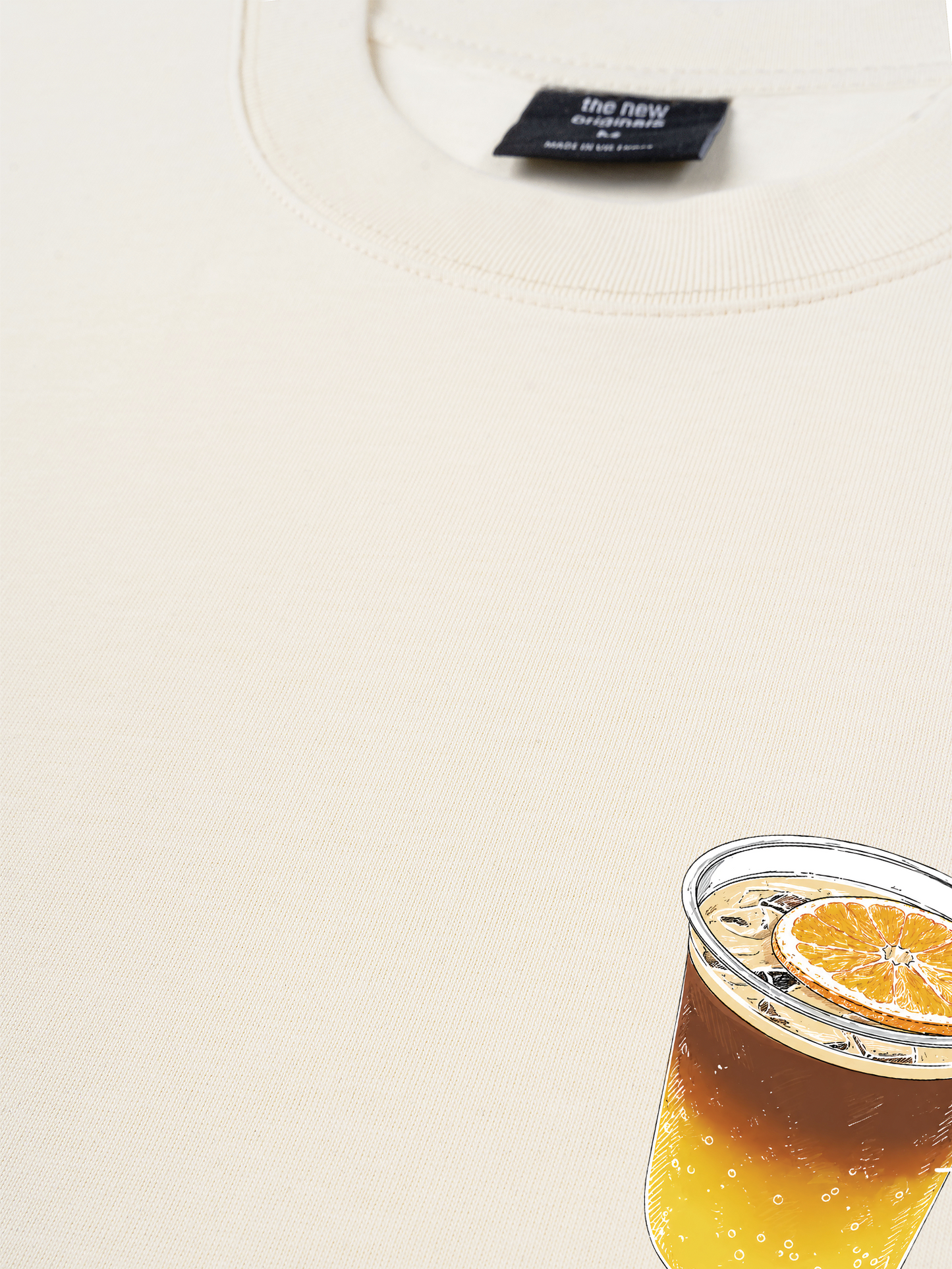 Áo Thun Relaxed Fit Orange Americano
