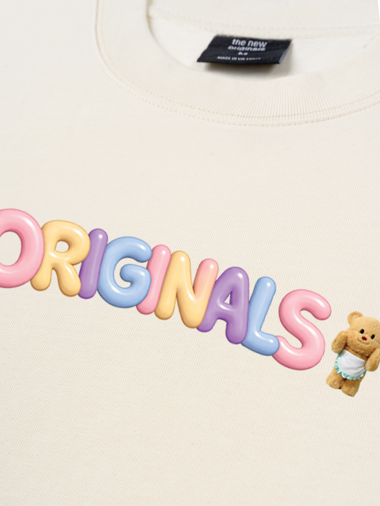 Áo Thun Relaxed Fit Teddy Land Originals Bear