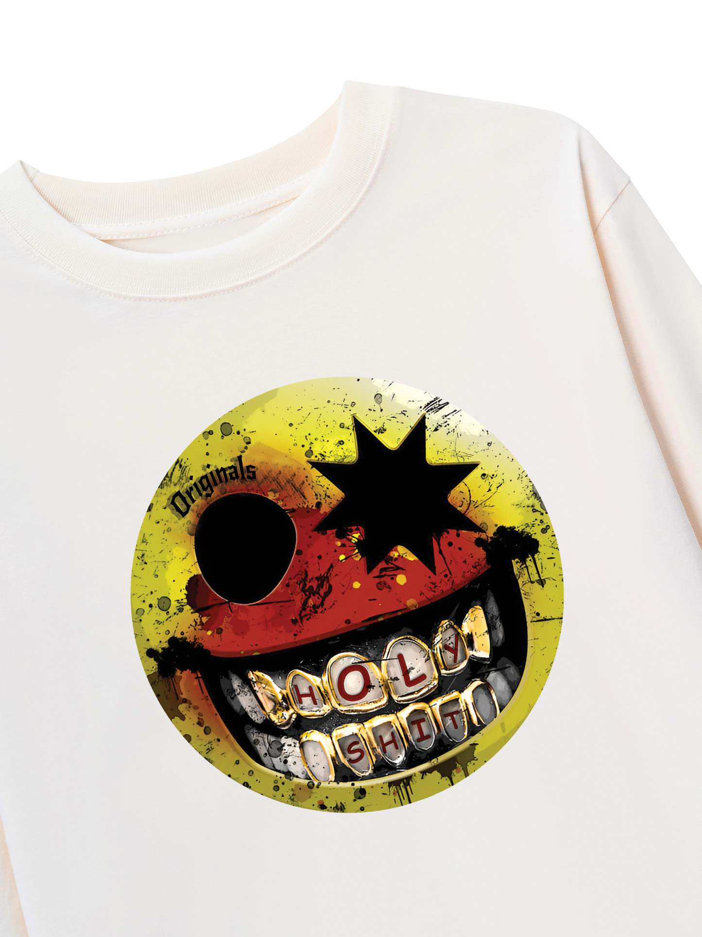 Áo Thun Dài Tay Gangster Smiley