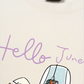 Áo Thun Relaxed Fit Hello June