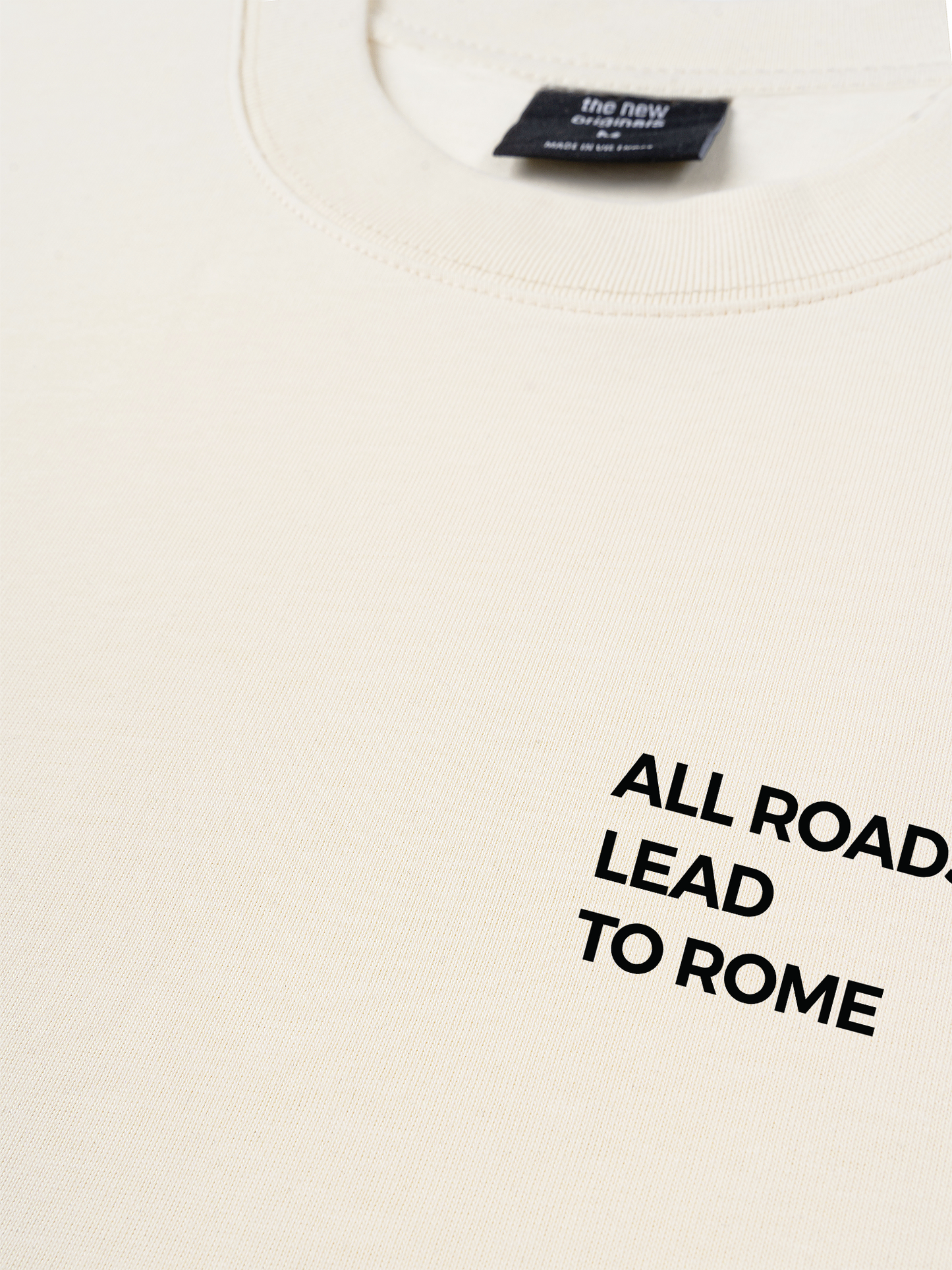 Áo Thun Relaxed Fit All Roads Lead To Rome